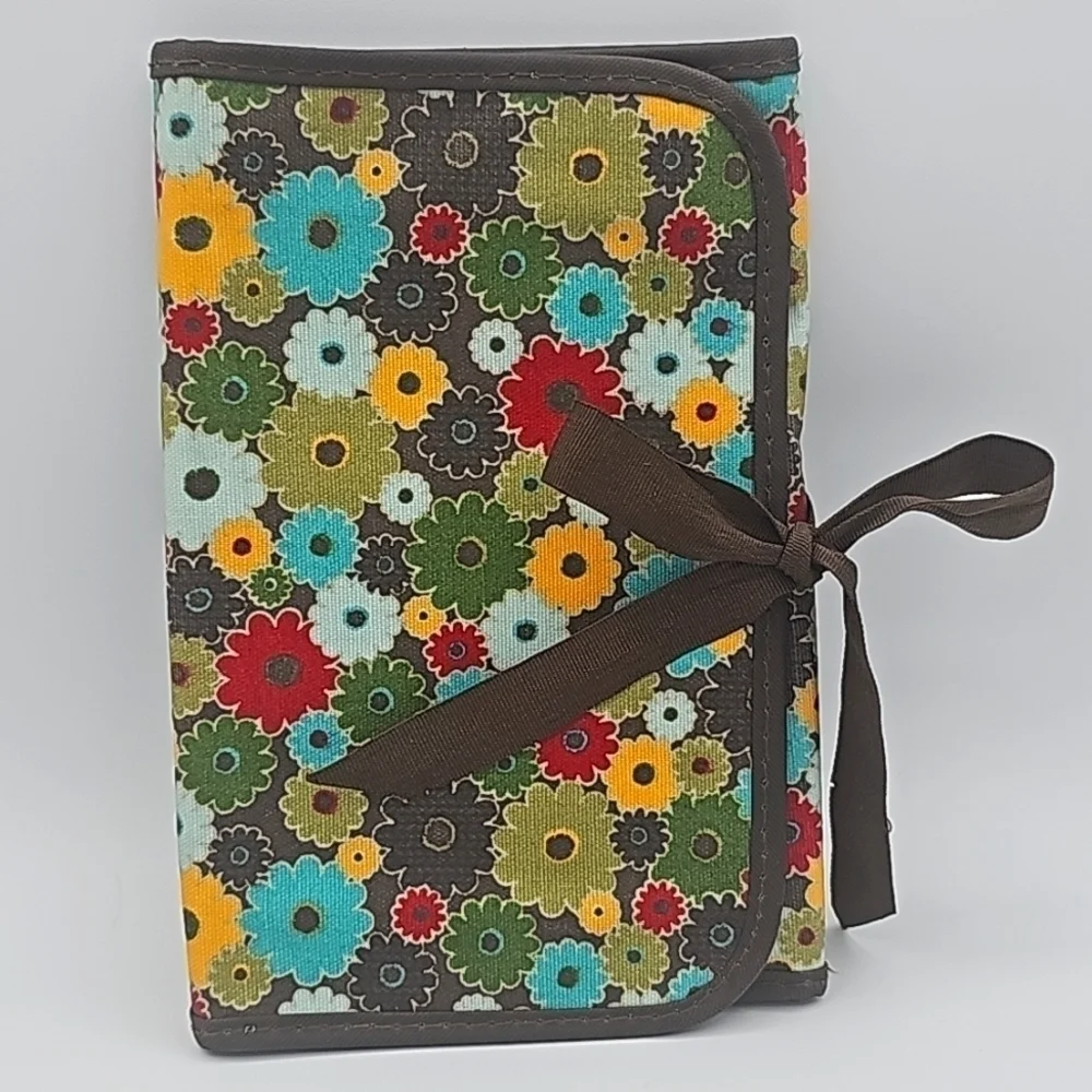 Thirty-one Trifold Floral/Argyle Planner Organizer